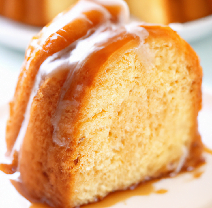 SALTED CARAMEL KENTUCKY BUTTER CAKE