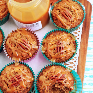 5-Ingredient Pecan Pie Muffins0