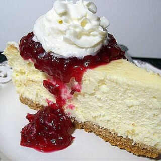 CRANBERRY CHEESECAKE