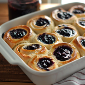 Blueberry Cheesecake Rolls