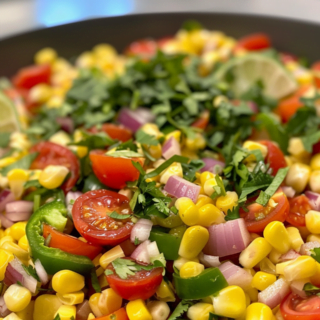 EASY SUMMER CORN SALAD