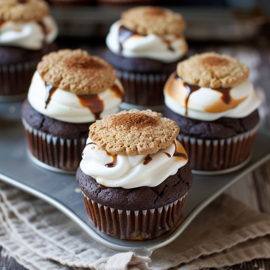 Perfect Smores Cupcakes