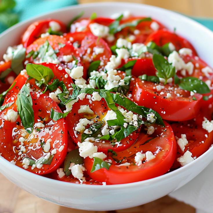 Basil Tomatoes