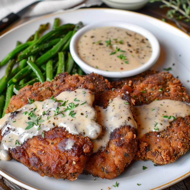 Chicken Fried Steak And Cream Gravy