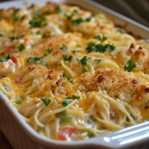 Chicken Spaghetti Casserole