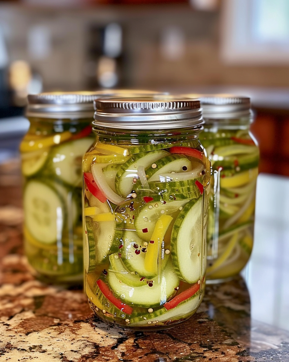 Fresh Pickled Cucumber Salad