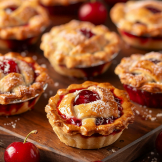 Easy Mini Cherry Pies