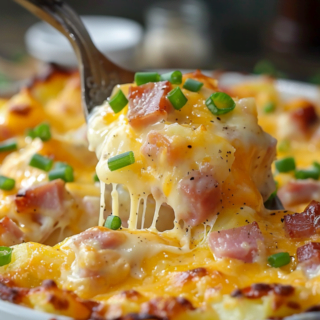 Easy Scalloped Potatoes And Ham