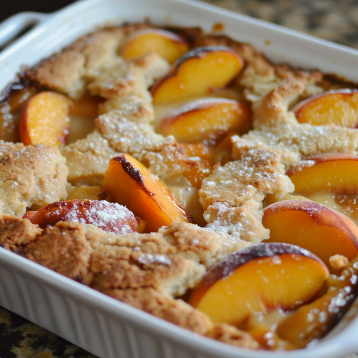 Fresh Southern Peach Cobbler