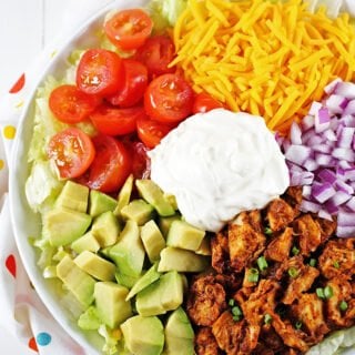 Chicken Taco Dinner Salad