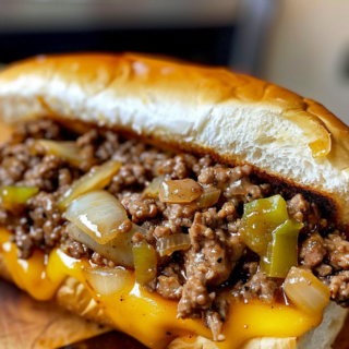 Philly Cheese Steak Sloppy Joes