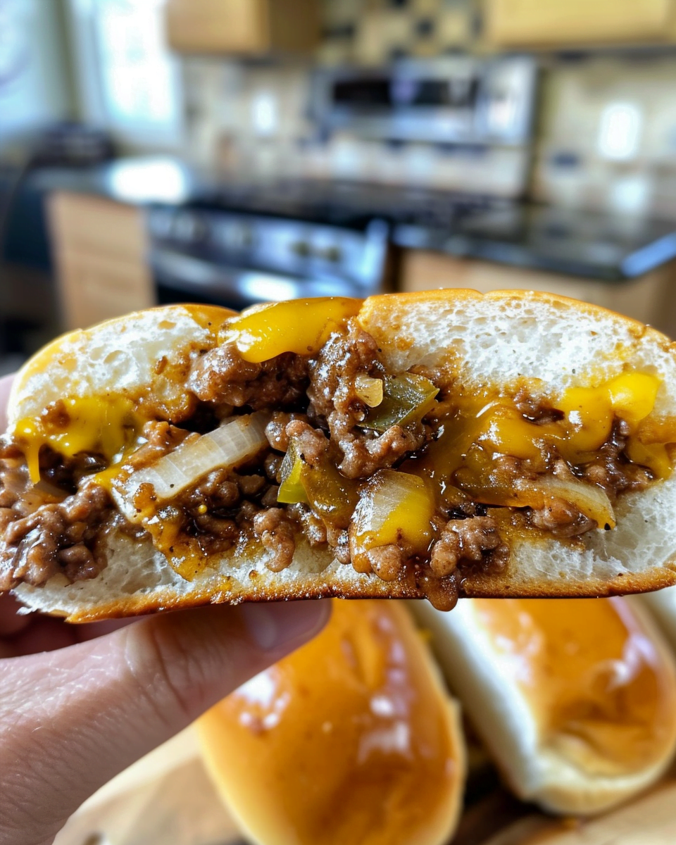 Philly Cheese Steak Sloppy Joes