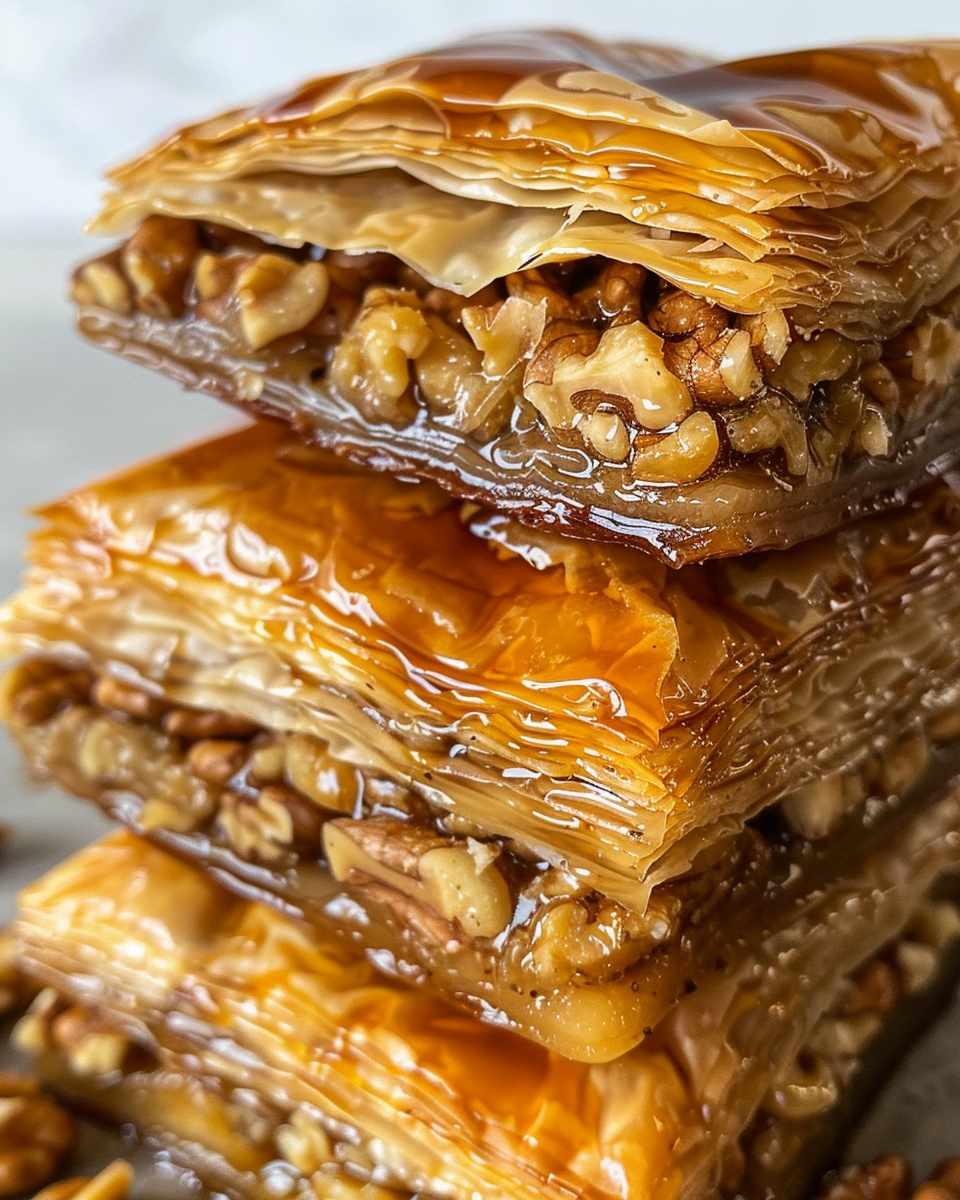 Homemade Baklava