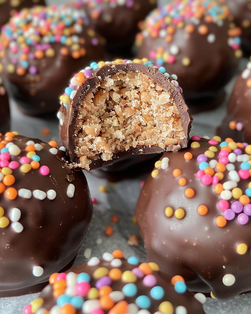 Rice Krispie Peanut Butter Balls