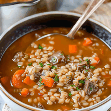Beef Barley Soup