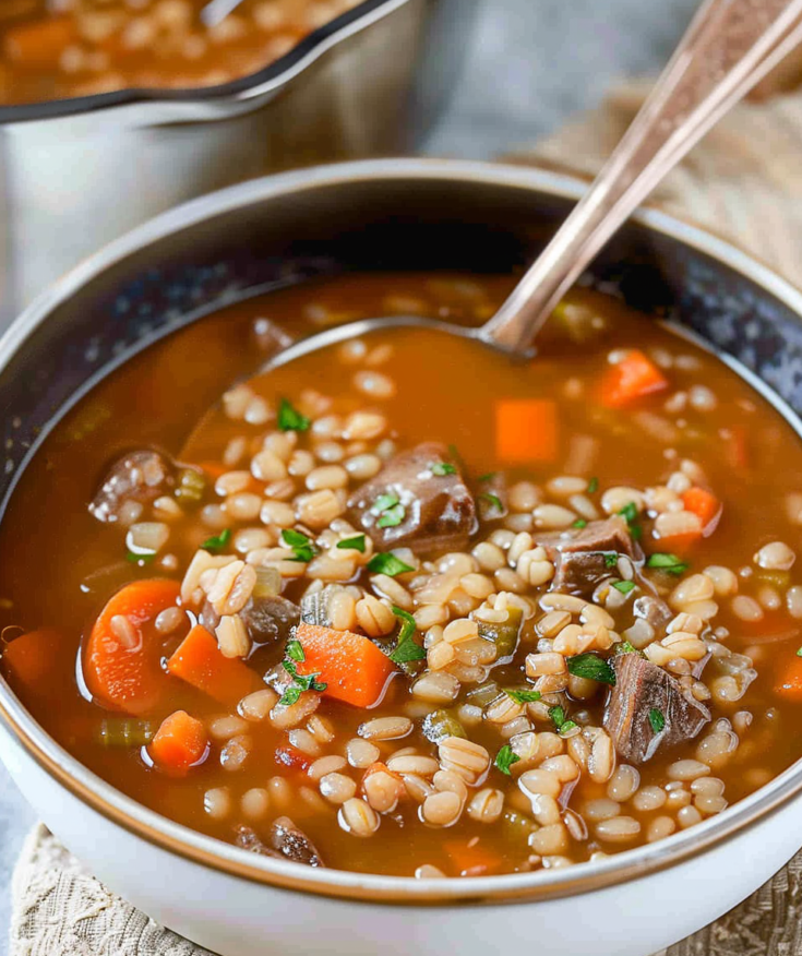 Beef Barley Soup