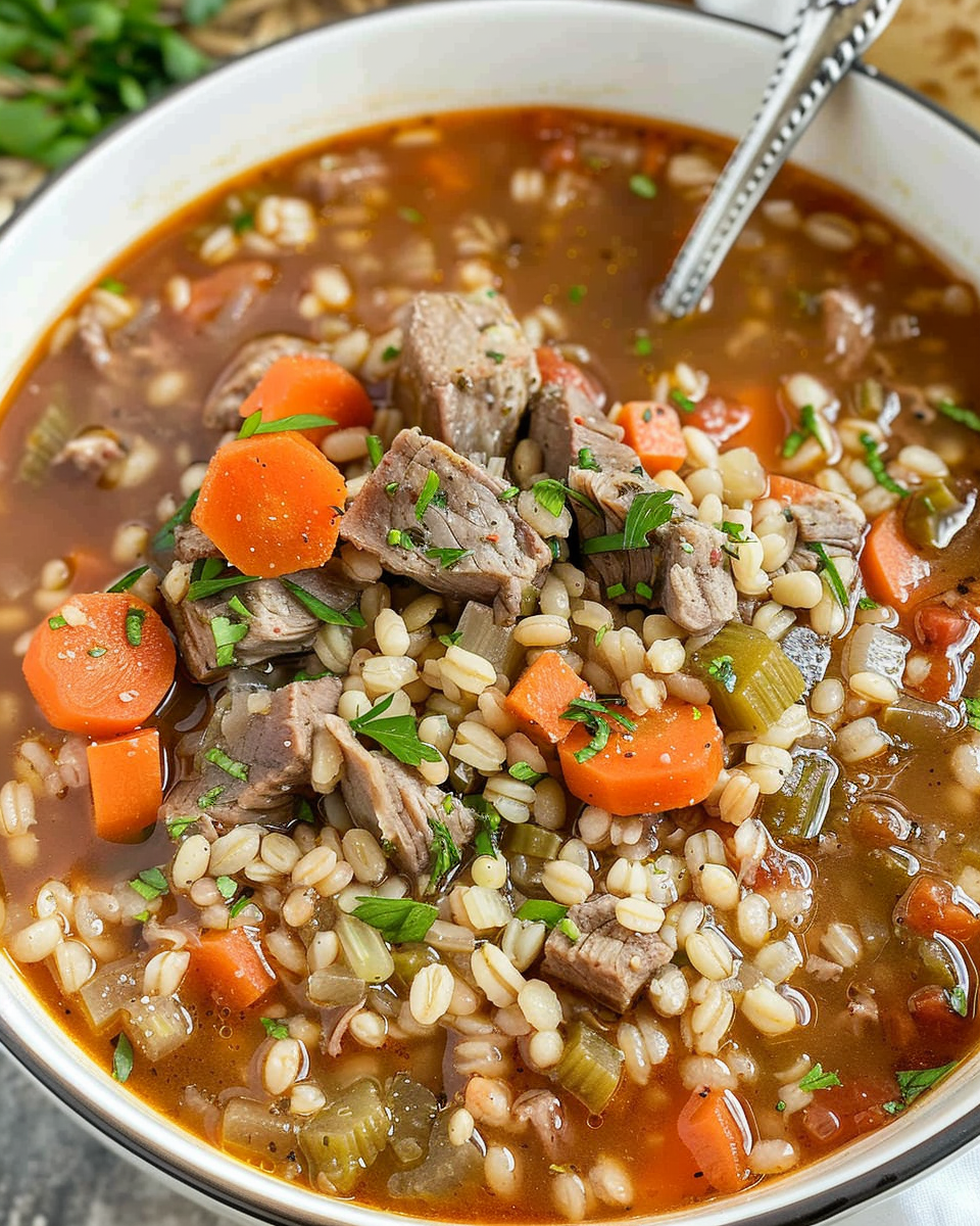 Beef Barley Soup