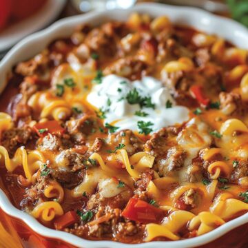 Beef Lombardi Casserole