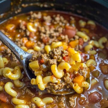Beef Macaroni Soup