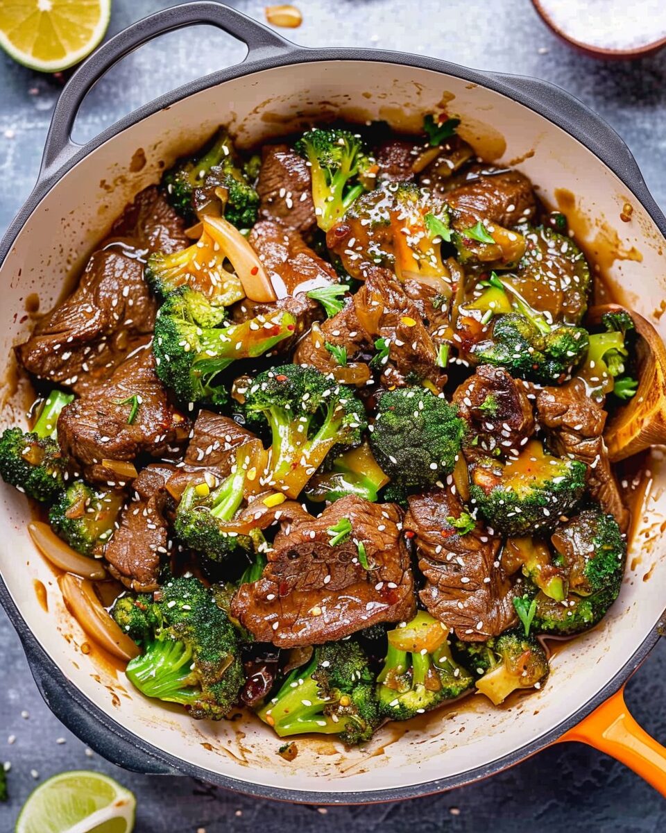 Broccoli Stir Fry with Beef