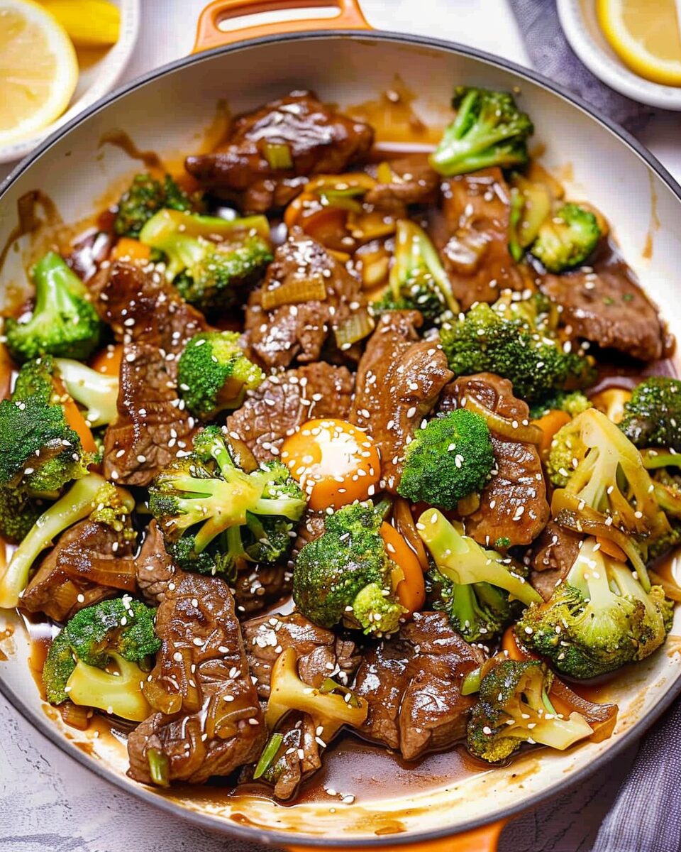 Broccoli Stir Fry with Beef