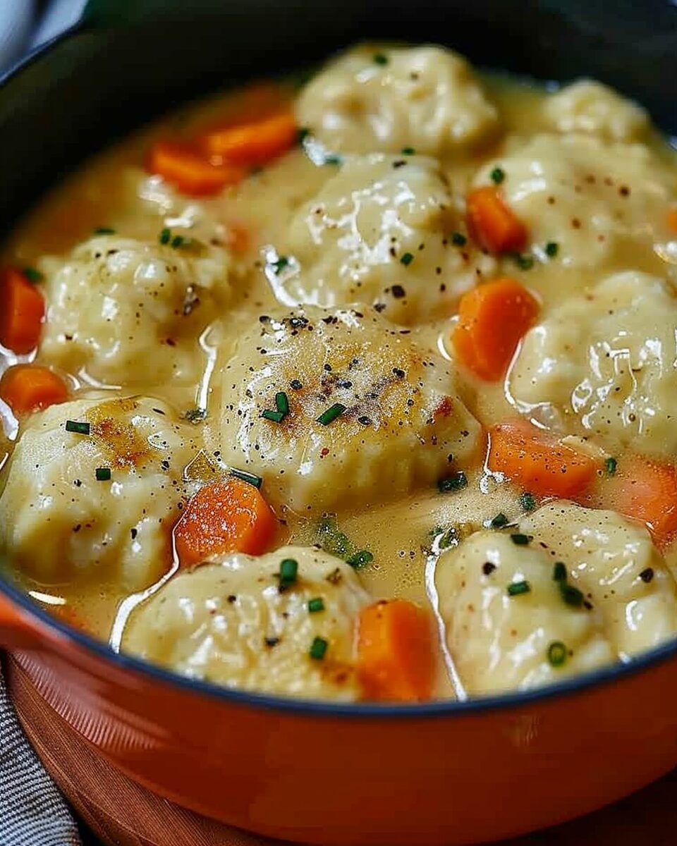 CHICKEN & DUMPLINGS SOUP