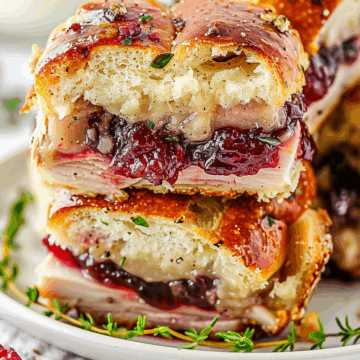 Cranberry Turkey Sliders