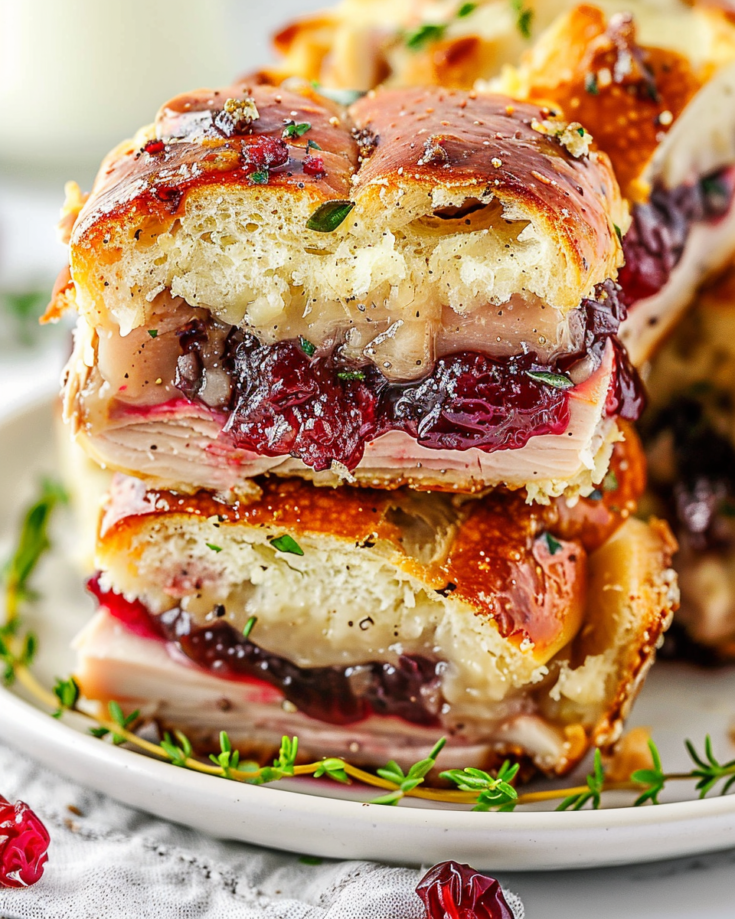 Cranberry Turkey Sliders