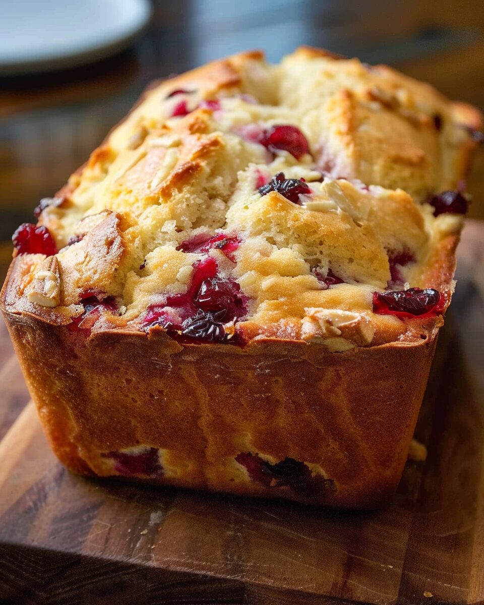 Cream Cheese Cranberry Loaf