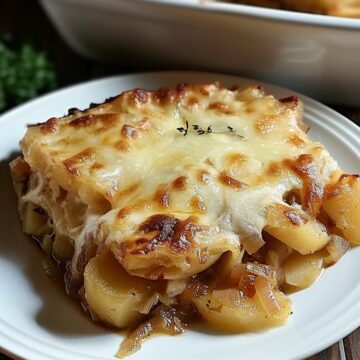 French Onion Potato Bake