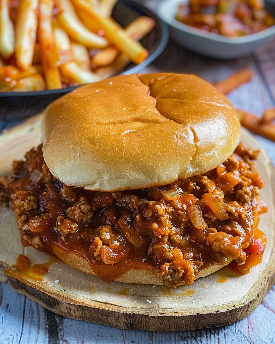 Ground Turkey Sloppy Joes