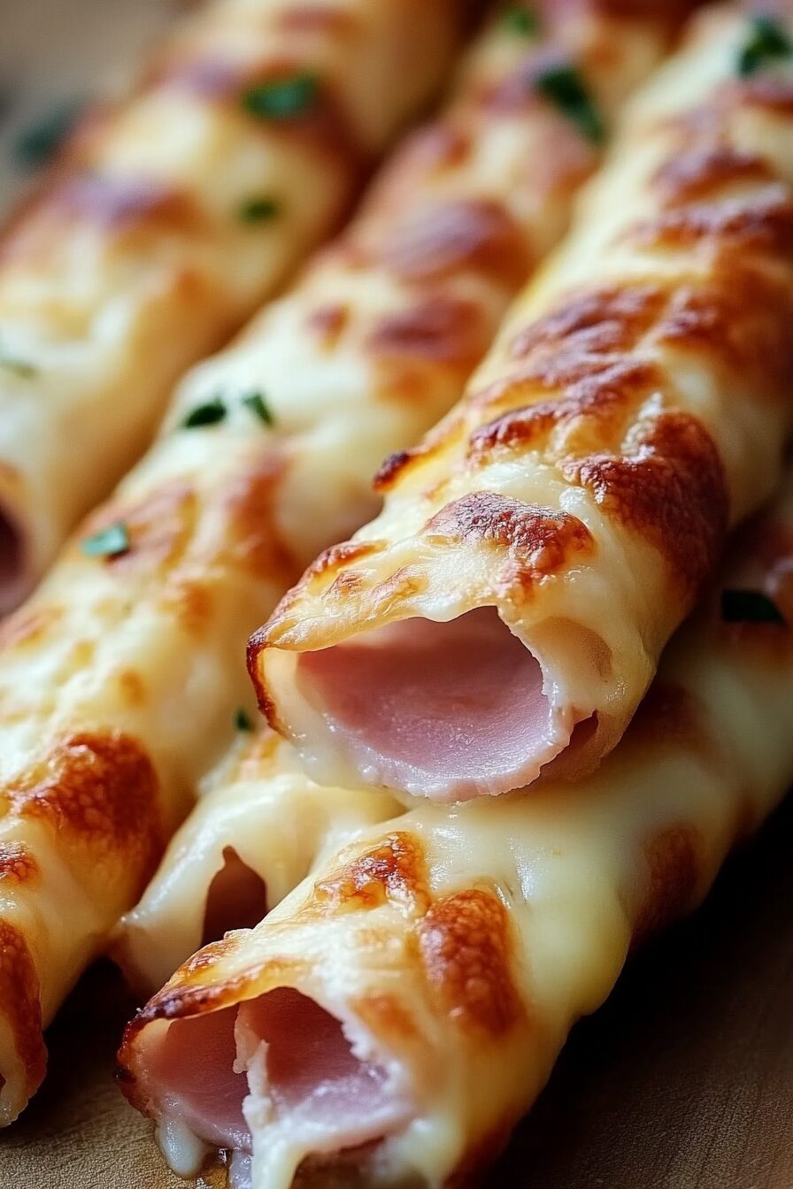 Ham and Cheese Sticks