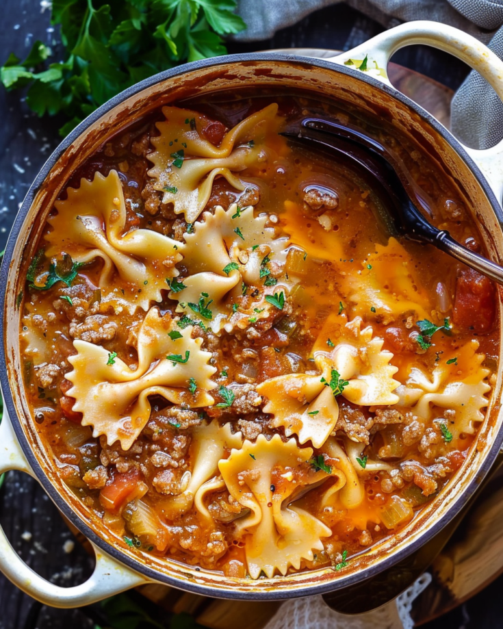 Lasagna Soup