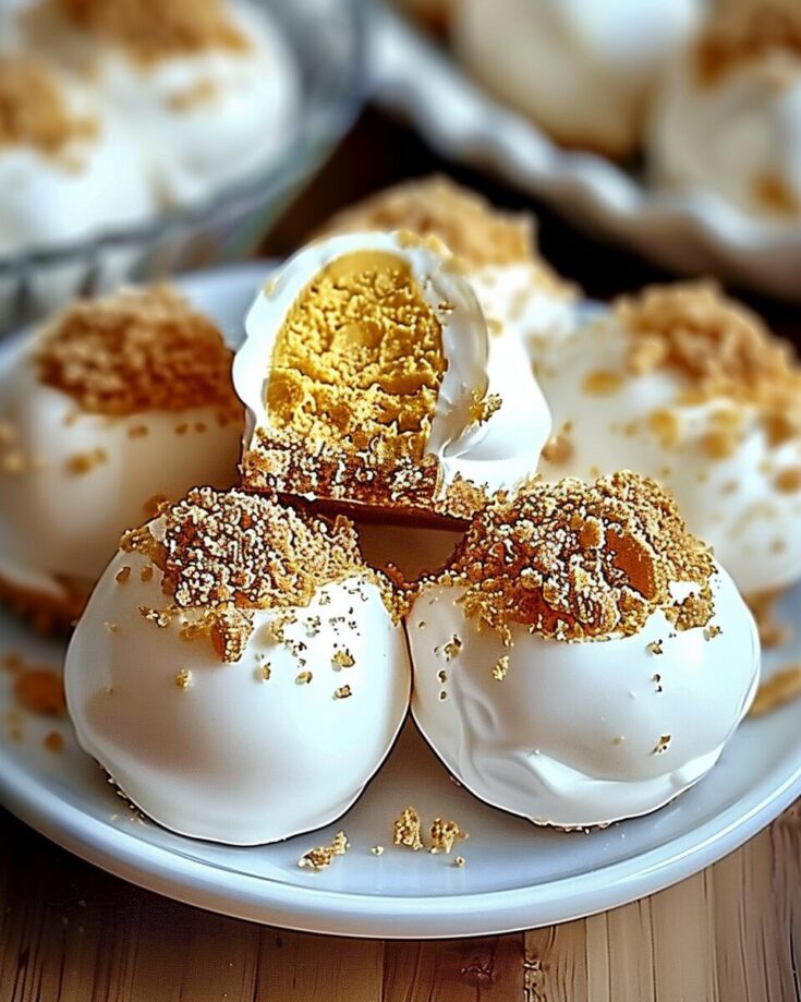 No-Bake Pumpkin Cheesecake Balls