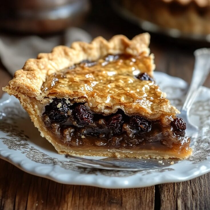 Old Fashioned Raisin Pie