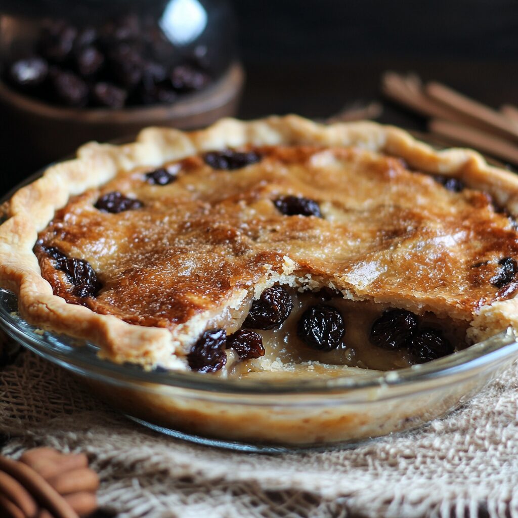 Old Fashioned Raisin Pie