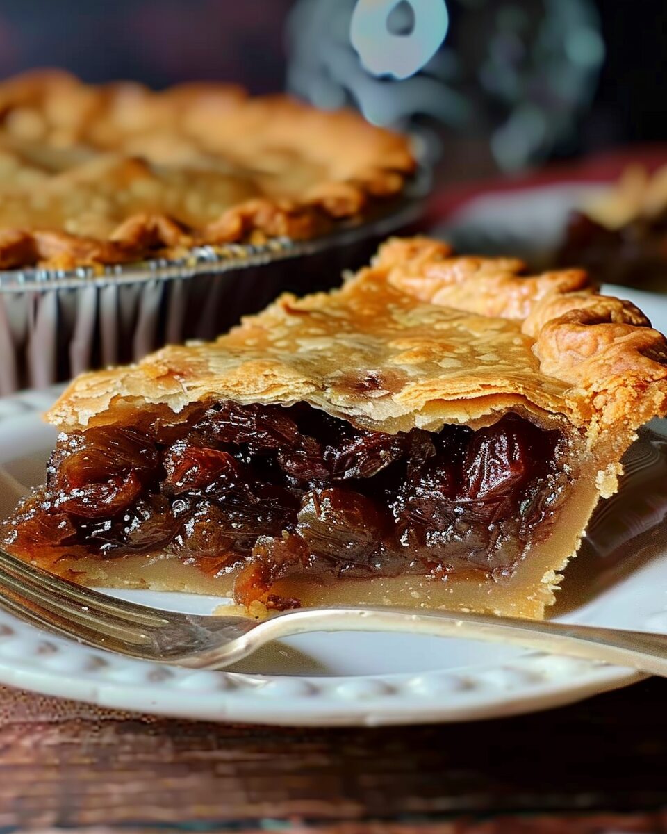 Old Fashioned Raisin Pie