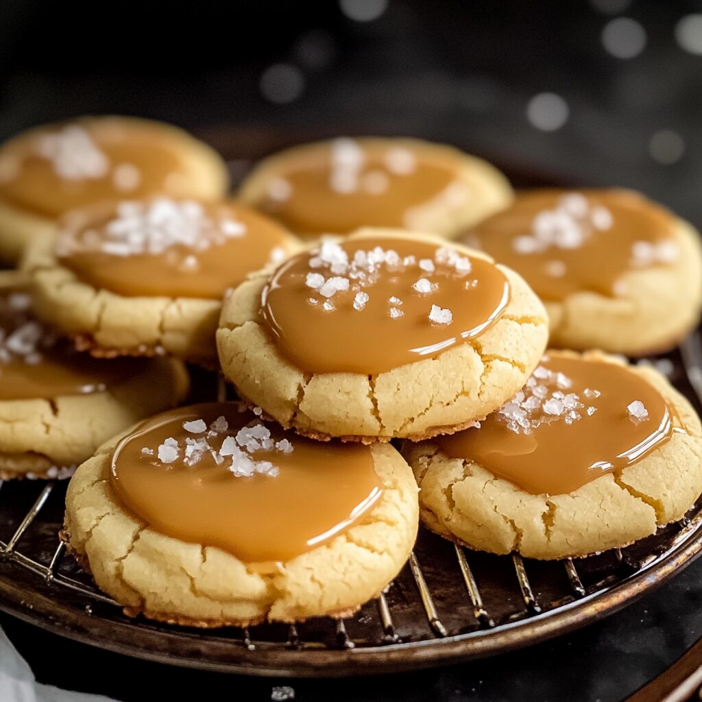 Salted Caramel Cookies