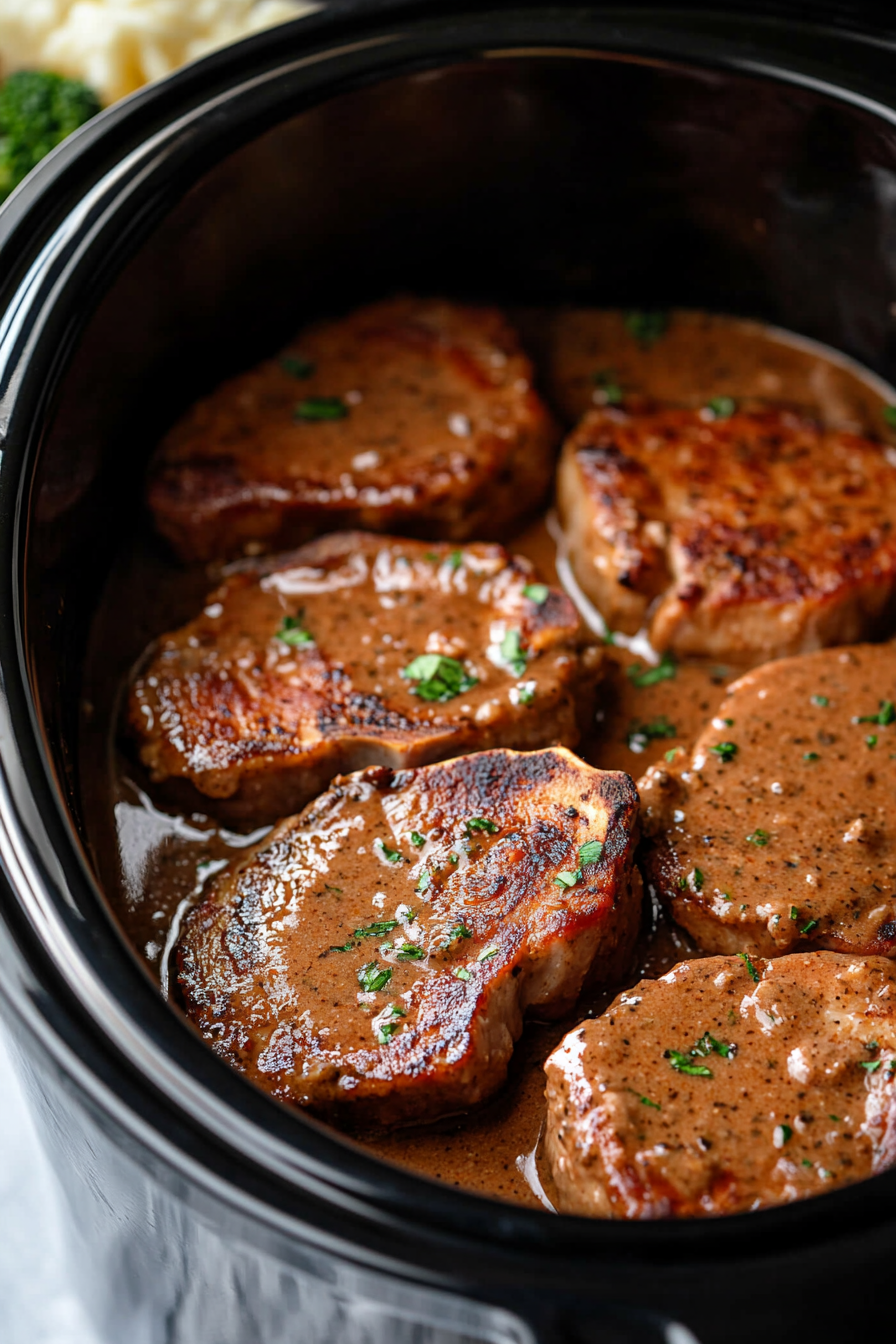 Slow Cooker Pork Chops