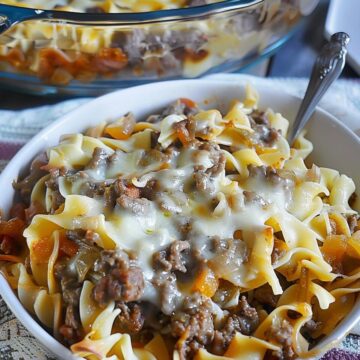 Sour Cream Beef Noodle Casserole