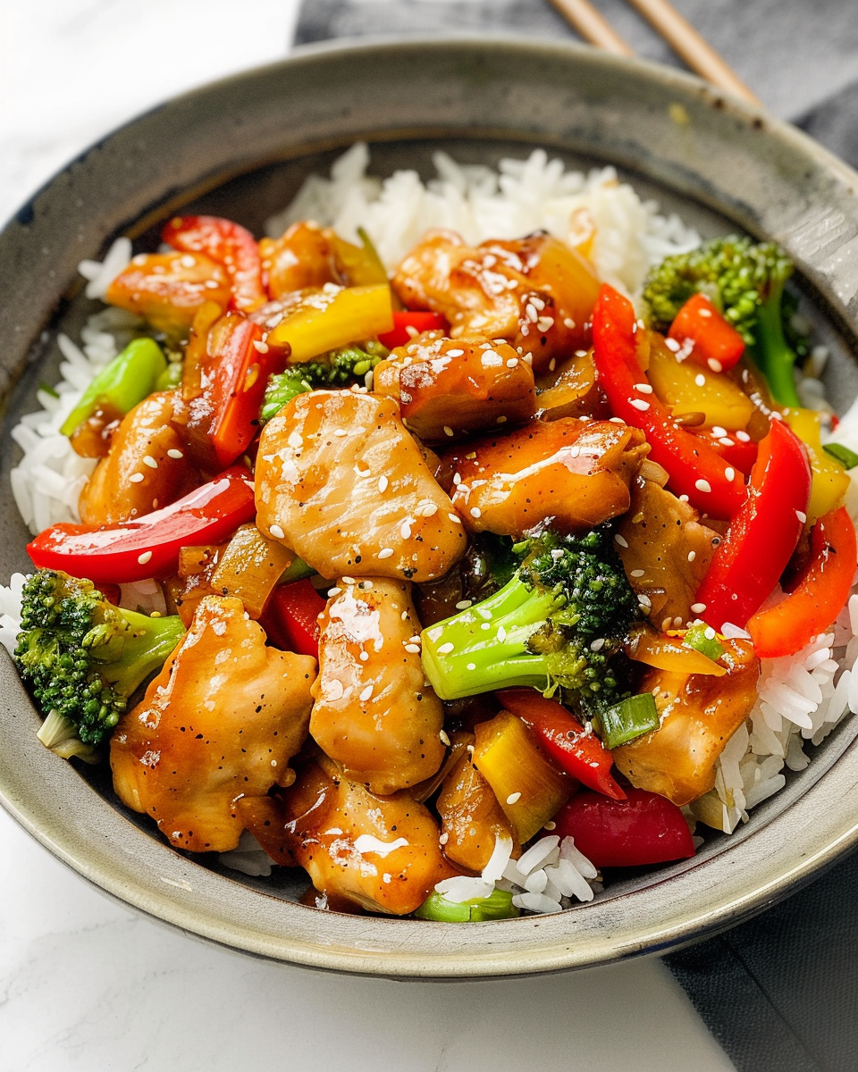 Teriyaki Chicken Stir Fry