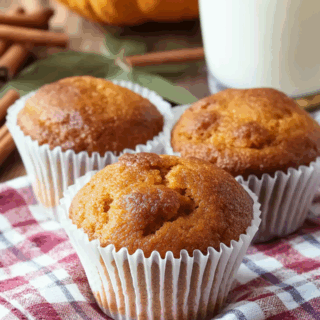 2-Ingredient Pumpkin Muffins
