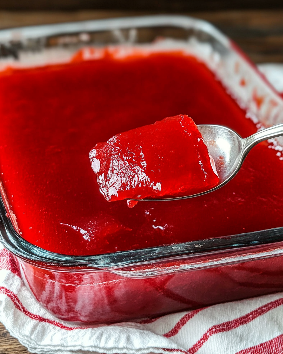 Applesauce Jello