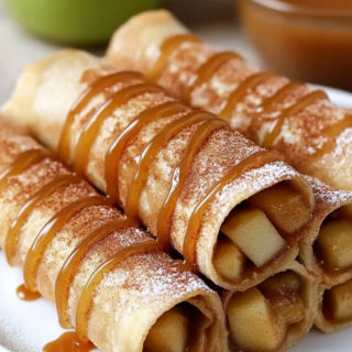 Caramel Apple Pie Taquitos