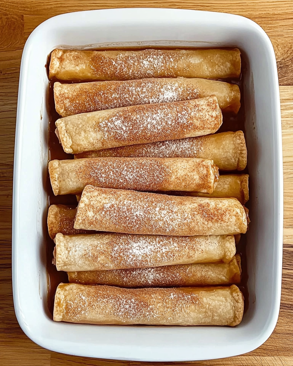 Caramel Apple Pie Taquitos