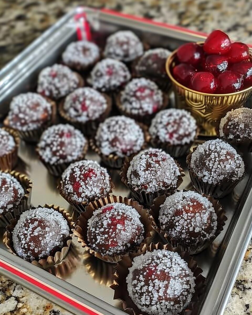 Cherry Rum Balls