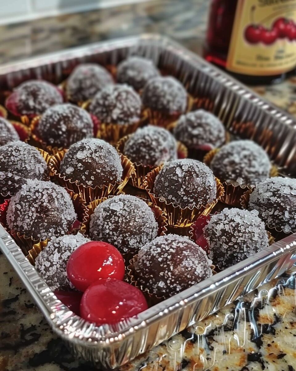 Cherry Rum Balls