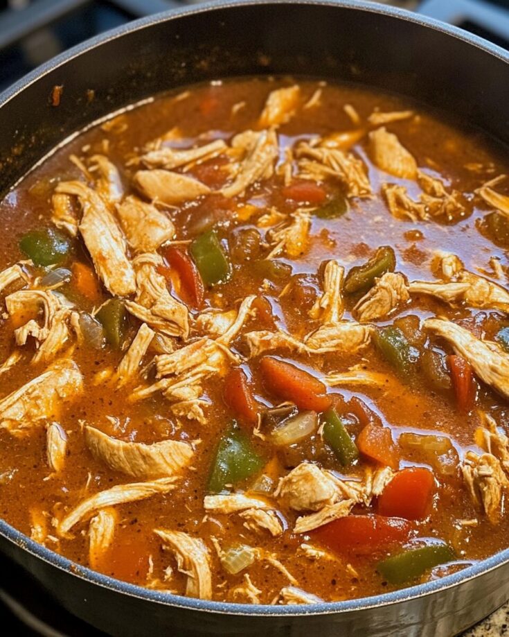 Chicken Fajita Soup