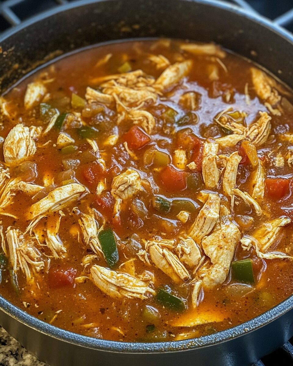 Chicken Fajita Soup