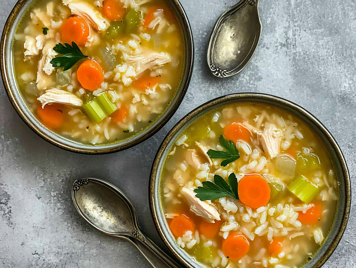 Chicken Rice Soup